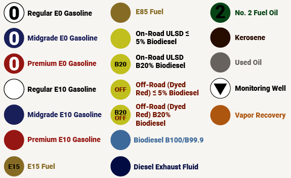 API Color Code Chart